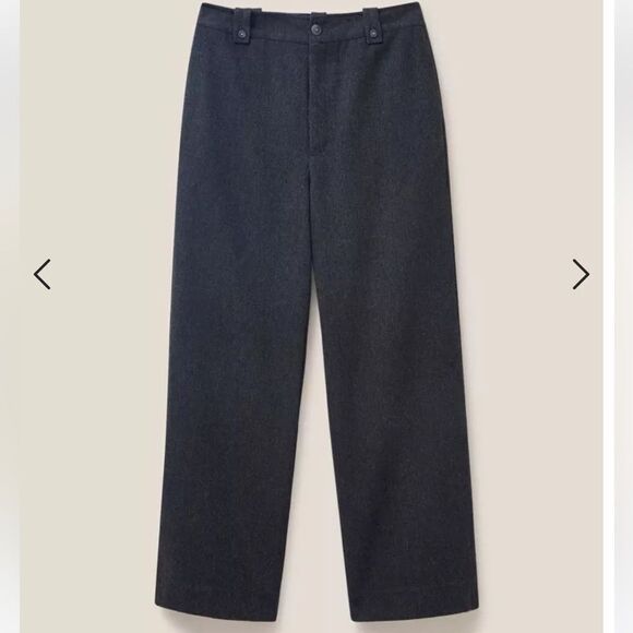 WHITE STUFF BELLE TWEEDY WIDE LEG TROUSER
IN GREY MULTI SIZE 10 NWT - Picture 5 of 11